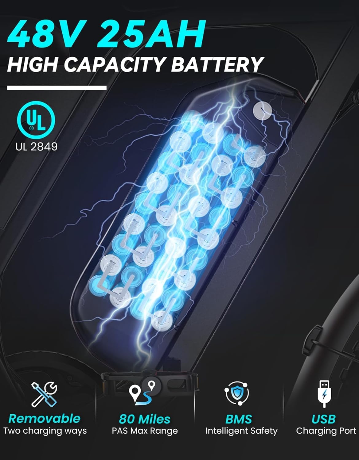 Bicicleta eléctrica DTTZH F6/F6S/F6PRO para adultos con NFC y desbloqueo por contraseña, 4000/2000/1500 W, 50/40/33 MPH, 60 V 30 Ah, 48 V 15/25 Ah, 160-96 km, motocicleta eléctrica todoterreno con neumáticos anchos de 20" 