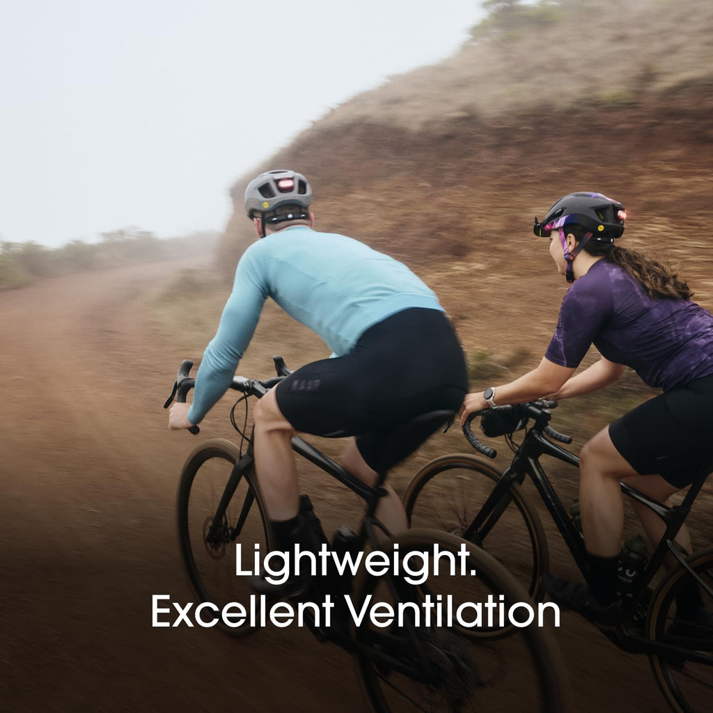 Lumos Aero GT Bike Helmet Lightweight Ventilation | Firefly Mini Compatible Sync Turn Signal & Brake Lights | Road Bicycle Helmets for Adults: Men, Women