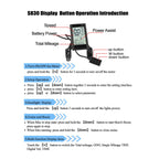 24V 36V 48V Electric Bike Controller Kit 17A 350W Brushless Motor Controller and Ebike LCD Display Electric Scooter Controller Electric Bicycle Speed Controller with Ebike Screen BLDC Controller