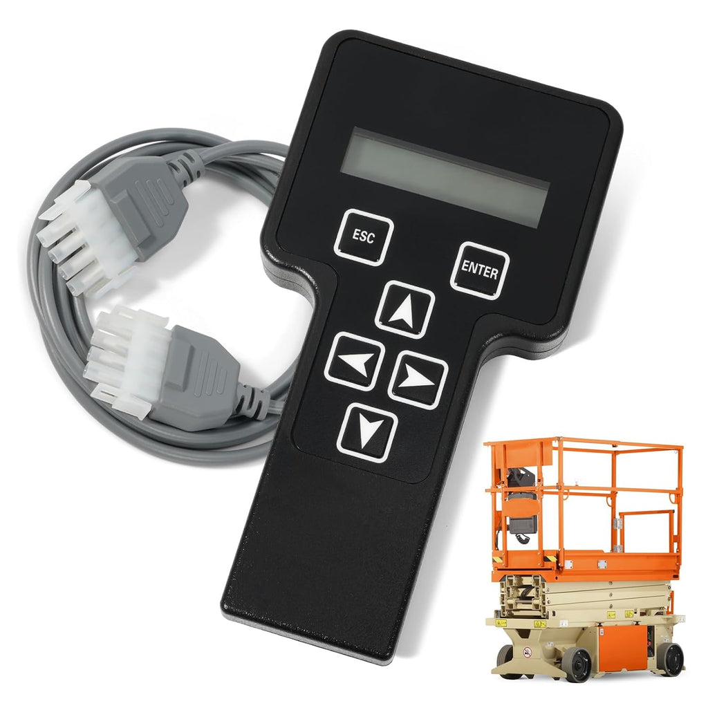 Handheld Analyzer Diagnostic Tool Kit w/Cable Compatible with JLG Scissor Lift and Telescopic/Articulating Boom Lift 600S 340AJ 6RS R6 Program Troubleshoot, Replace 1001249695 1600244 2901443