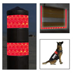 SWRT Reflective Tape 2 Inch x 160 Feet DOT-C2 Shining Star Fade Resistant Red Reflective Tape Outdoor Waterproof Strong Adhesive Safety Warning Tape Reflector Conspicuity Tape for Trailer Trucks Bike