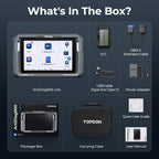 TOPDON Bidirectional Scan Tool, 2026 New ArtiDiag900 Lite Automotive Diagnostic Tool for Full System, Scanner for Car with Active Test, 8 Reset, Wireless OBD2 Scanner Diagnostic Tool for All Vehicles