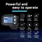 24V 36V 48V Electric Bike Controller Kit 17A 350W Brushless Motor Controller and Ebike LCD Display Electric Scooter Controller Electric Bicycle Speed Controller with Ebike Screen BLDC Controller