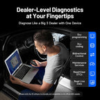 TOPDON RLink X3 OBD2 Adapter for GM/Ford/Chrysler, J2534 Pass-Thru Programmer, OBD USB FORScan Adapter, OEM Programming and Diagnostic Tool, Fit for 8+ OE Software, Supports J2534/CAN-FD, Auto Switch