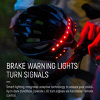 LIVALL MT1 Neo Bluetooth Bike Helmet with Speakers & Built-in Microphone, Fall Detection, Mountain Bike Helmet with Turn Signals & Brake Warning Light, MTB & Road Bike Helmet for Adults Men Women