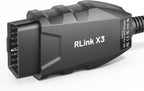 TOPDON RLink X3 OBD2 Adapter for GM/Ford/Chrysler, J2534 Pass-Thru Programmer, OBD USB FORScan Adapter, OEM Programming and Diagnostic Tool, Fit for 8+ OE Software, Supports J2534/CAN-FD, Auto Switch