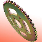 40T High Speed Rear Chain 6 Hole Sprocket # 40 41 420 Sprocket for Coleman CT100U CC100X Mega Moto MMB80 105 Baja Doodle Bug DB30 Motovox MBX10 Mini Bike Sprocket Parts (37mm Bore)