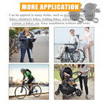 2 Pack Bike Cup Holder Bag Bicycle Handlebar Water Bottle Holder with Mesh Oxford Pocket Phone Drink Cup Holder for Mountain Bikes,Road Bikes,e-Bike,Kids Bikes,Wheelchairs,Cruisers, etc