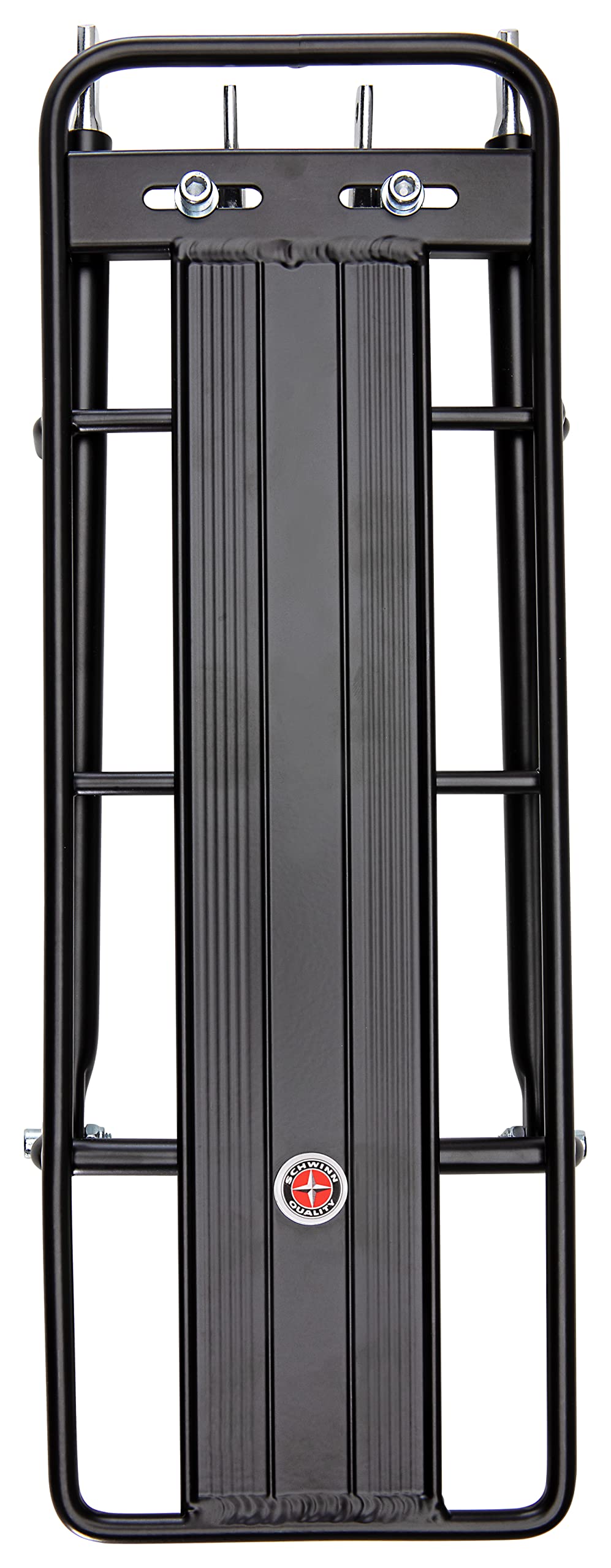 Schwinn Deluxe or Rear Bike Rack, 20 or 26 lb Capacity, Durable Construction, Fits Most Adult Bicycle Frames, Cargo Options for Backpack, Baskets & More, Bicycle Rack for Back of Bike