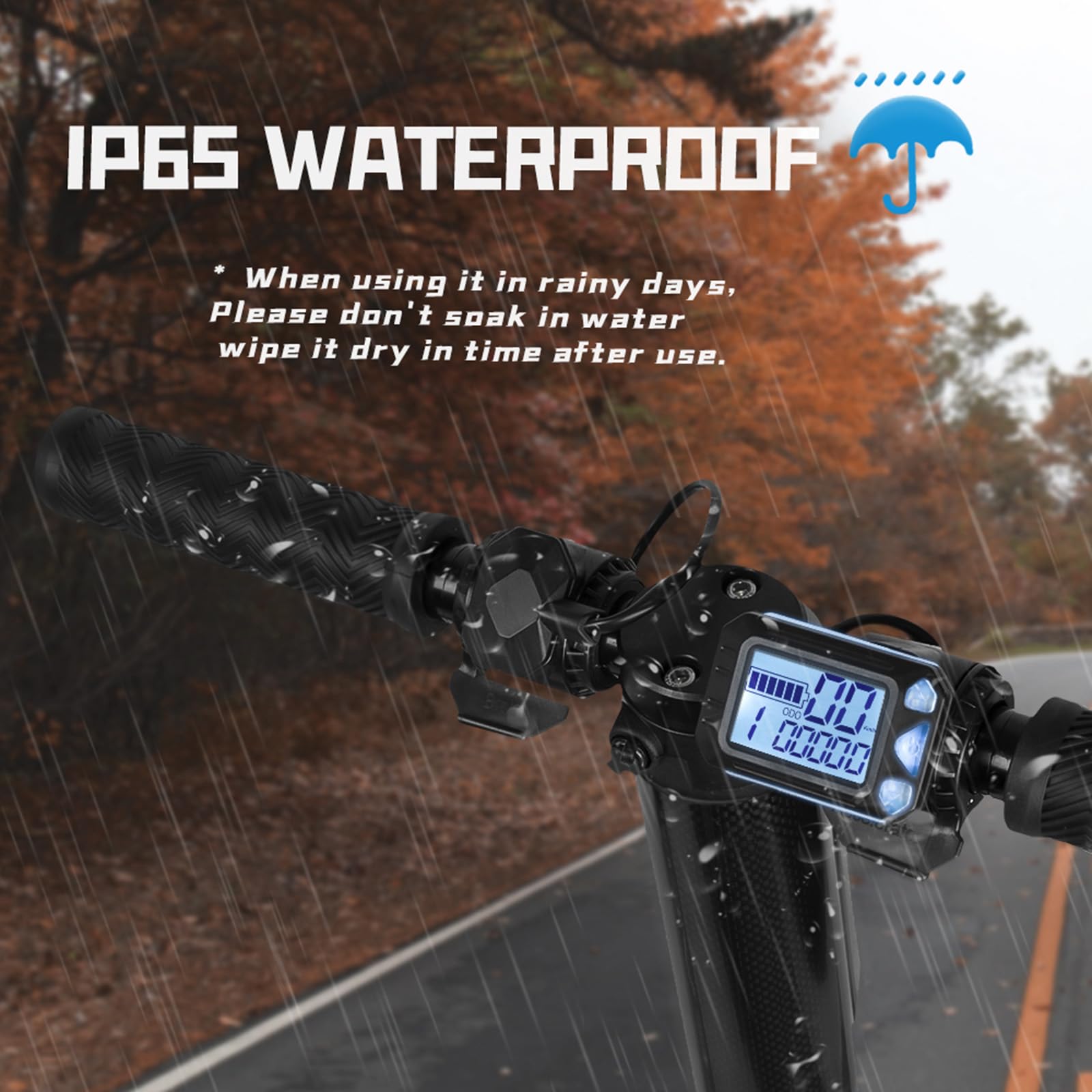 24V 36V 48V Electric Bike Controller Kit 17A 350W Brushless Motor Controller and Ebike LCD Display Electric Scooter Controller Electric Bicycle Speed Controller with Ebike Screen BLDC Controller