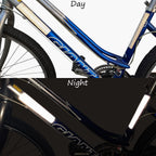 SmartSign 1.2 x 6 inch Red Reflective Strips - Pack of 4, Premium 3M Diamond Grade Reflective Stickers for Night Safety/Backpacks/Bicycles/Vehicles, Hi-Tack Adhesive, Made in USA