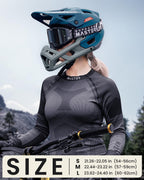 OutdoorMaster Full Face Mountain Bike Helmet for Men & Women-Two Removable Chin Pad Mountain Bike Helmet Grizzly, Ventilation Lightweight Racing Downhill DH BMX MTB Helmet