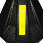 SmartSign 1.2 x 6 inch Red Reflective Strips - Pack of 4, Premium 3M Diamond Grade Reflective Stickers for Night Safety/Backpacks/Bicycles/Vehicles, Hi-Tack Adhesive, Made in USA