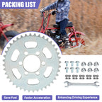 35 Chain Sprocket 40 Tooth Compatible with Coleman Mini Bike CT100U CC100X CK100 Baja DB30 TaoTao GK80 Monster Moto 80cc MBX10 MBX11 Predator 79cc 97cc 98cc 100cc 2.5hp Go Kart Parts