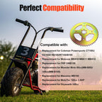 40T High Speed Rear Chain 6 Hole Sprocket # 40 41 420 Sprocket for Coleman CT100U CC100X Mega Moto MMB80 105 Baja Doodle Bug DB30 Motovox MBX10 Mini Bike Sprocket Parts (37mm Bore)