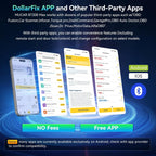 MUCAR AI-Assisted OBD2 Scanner Bluetooth Lifetime Update, BT200 MAX Compatible with ELM327, All System OBD2 Diagnostic Tool with 15 Resets for iOS & Android, CANFD Protocol, Autoauth for FCA SGW