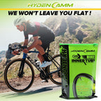 2 Pack 12"/14"/16"/18"/ 20"/ 22"/24"/ 26"/27.5"/28"/29" x1.75/1.95/2.10/2.125 Bicycle Tube with 2 Tire Levers, with 32mm AV Schrader Valve, Reliable Inner Tube for Kids/Road/MTB Bike (2 of One Size)