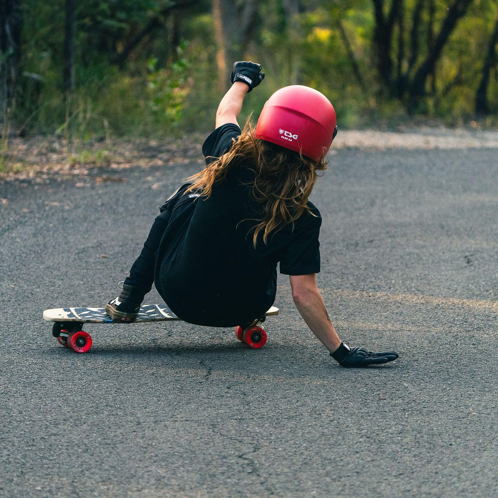 TSG - Pass 2.0 Full-face Premium Helmet w/Two Visors | Downhill Skateboarding, E-Skating, E-Onewheeling, Longboarding | Nose Ports, Air Flow Channels, Ear Slots, Adjustable Cheek Pads | ABS Hardshell