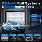 XTOOL Scanner D9S PRO, ECU Pr0gramming/C0ding OBD2 Scanner, Wireless Bidirectional scan Tool, High-End with Topology, 45+ Resets, Full System, PMI, FCA/CAN FD/DoIP, 3-Yr Update