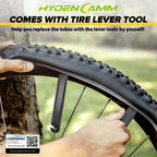 2 Pack 12"/14"/16"/18"/ 20"/ 22"/24"/ 26"/27.5"/28"/29" x1.75/1.95/2.10/2.125 Bicycle Tube with 2 Tire Levers, with 32mm AV Schrader Valve, Reliable Inner Tube for Kids/Road/MTB Bike (2 of One Size)