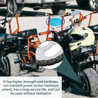 Chain Sprocket Kit, T8F Front and Rear Sprocket Chain Replacement High Power Steel T8F Gear Chain Set for Modified Karts ATVs and Mini Motorcycles