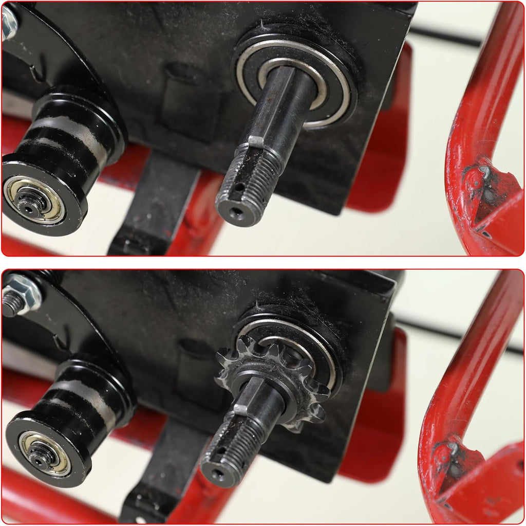 GREHUA 40 41 420 Chain Sprocket 10 Tooth 5/8" Bore 3/16" Keyway for Coleman CT200U BT200X CT200U-EX KT196 CK196 212cc 196cc 5.5hp 6.5hp 200cc Mini Bike Go Kart 20/30 Series Torque Converter Parts