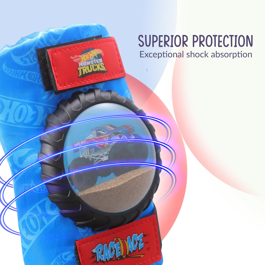 Elbow and Knee Pads for Kids, Protective and Comfortable Outdoor Gear Set for Ages 3+ with Adjustable Velcro Straps, Shock Absorption, Bike Knee Pads for Boys and Girls