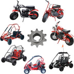 GREHUA 40 41 420 Chain Sprocket 10 Tooth 5/8" Bore 3/16" Keyway for Coleman CT200U BT200X CT200U-EX KT196 CK196 212cc 196cc 5.5hp 6.5hp 200cc Mini Bike Go Kart 20/30 Series Torque Converter Parts