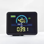 Pantalla izquierda para bicicleta eléctrica Mcezdy con protocolo UART n.° 2, 24 V-60 V, ABS, pantalla LCD a todo color para enriquecer tu experiencia ciclista.