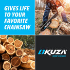 Premium 20 Inch Chainsaw Chain 3/8" Pitch .063" Gauge 72 DL - Fits Husqvarna 480, 465 (Rancher), 570XP, 575XP, 576XP, STIHL and More - 203ATMD009, 75LPX072G, 75EXL072G, 75EXJ072G (3 Chains)